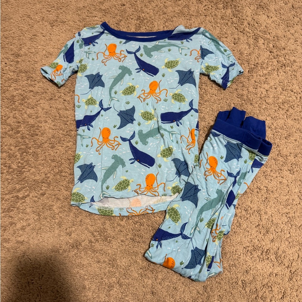 Little Sleepies Under the Sea SS Pajama Set